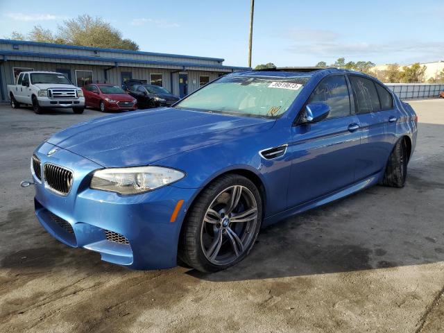 WBSFV9C51DC772933 - 2013 BMW M5 BLUE photo 1