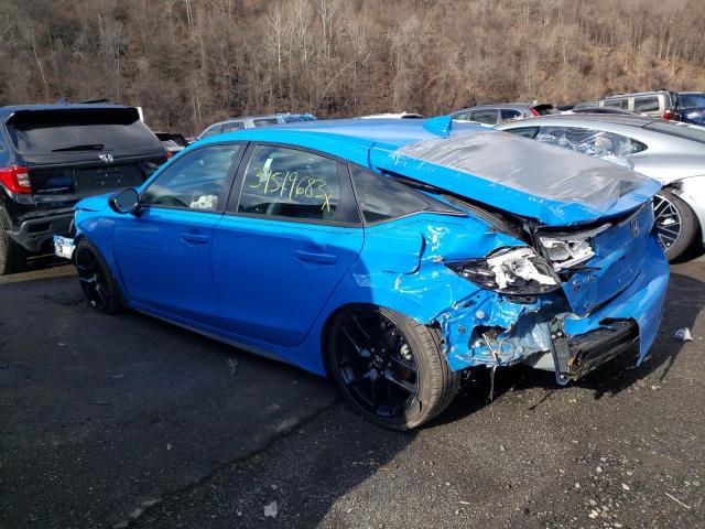 19XFL2H8XNE011156 - 2022 HONDA CIVIC SPORT 蓝色 照片 2