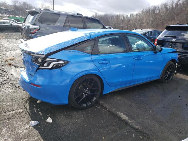 19XFL2H8XNE011156 - 2022 HONDA CIVIC SPORT 蓝色 照片 3