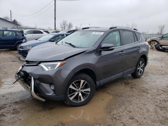 2T3RFREV2JW804652 - 2018 TOYOTA RAV4 ADVENTURE GRAY photo 1