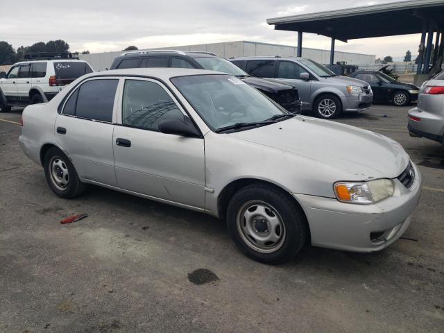 1NXBR12E12Z576085 - 2002 TOYOTA COROLLA CE SILVER photo 4