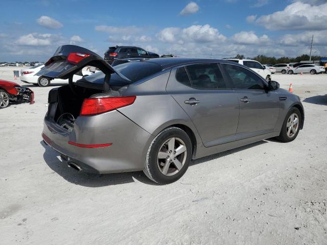 5XXGM4A70FG456805 - 2015 KIA OPTIMA LX GRAY photo 3