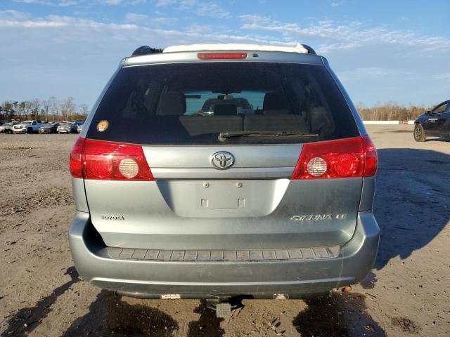 5TDZA23C36S429547 - 2006 TOYOTA SIENNA CE BLUE photo 6