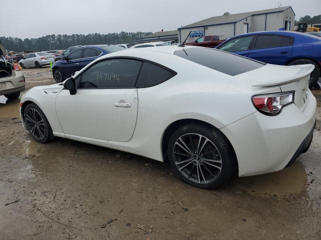 JF1ZNAA12D2730594 - 2013 TOYOTA SCION FR-S WHITE photo 2