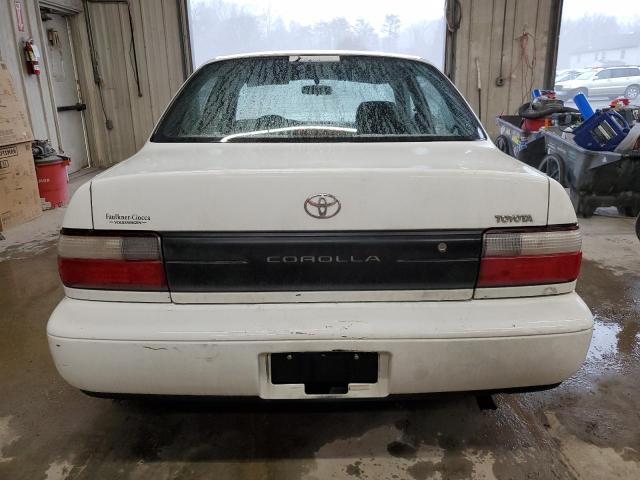 2T1BA02E7TC156125 - 1996 TOYOTA COROLLA WHITE photo 6