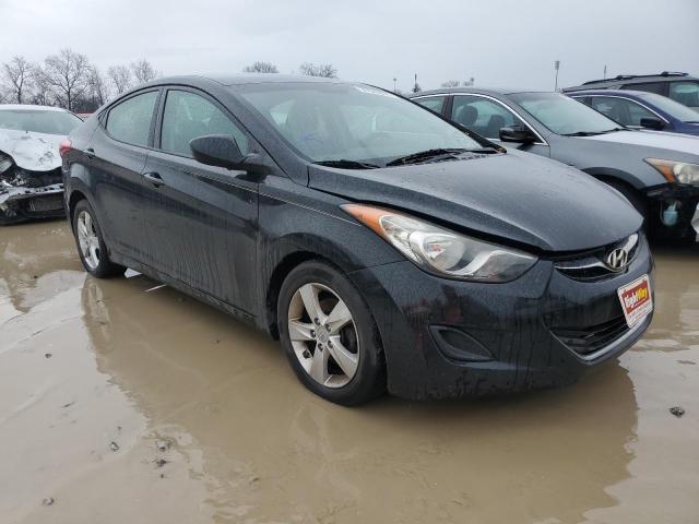 5NPDH4AE9DH296687 - 2013 HYUNDAI ELANTRA GLS BLACK photo 4