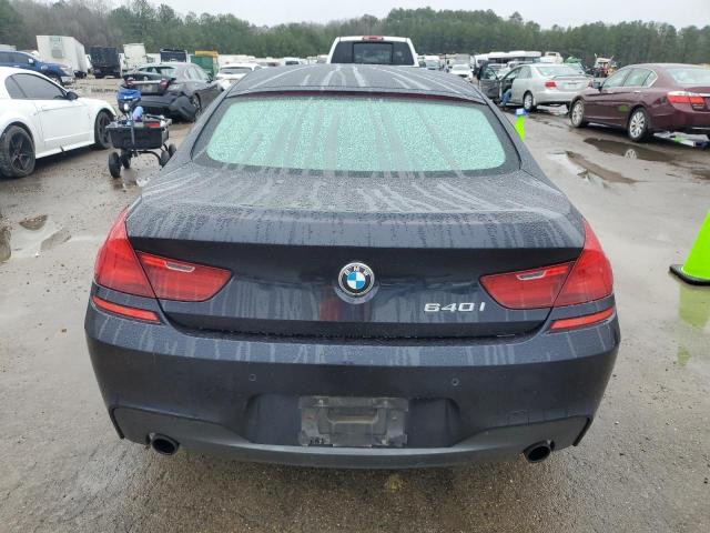 WBA6A0C53FD318644 - 2015 BMW 640 I GRAN COUPE BLACK photo 6