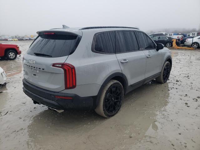 5XYP5DHC6NG311035 - 2022 KIA TELLURIDE SX GRAY photo 3