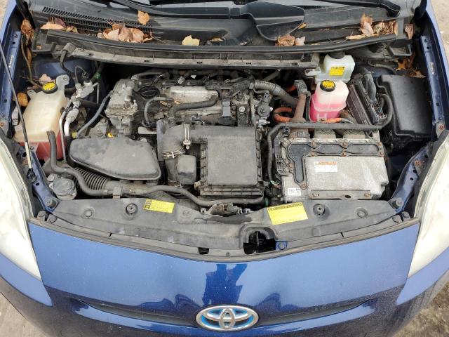 JTDKN3DU9A1282806 - 2010 TOYOTA PRIUS BLUE photo 11