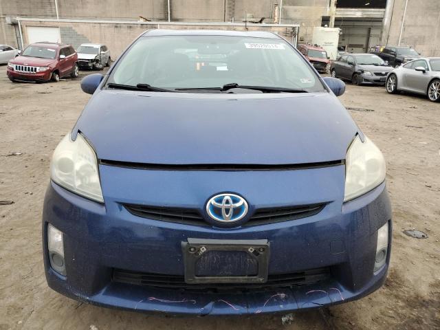 JTDKN3DU9A1282806 - 2010 TOYOTA PRIUS BLUE photo 5