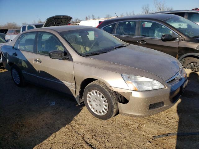 1HGCM56117A032346 - 2007 HONDA ACCORD VALUE TAN photo 4