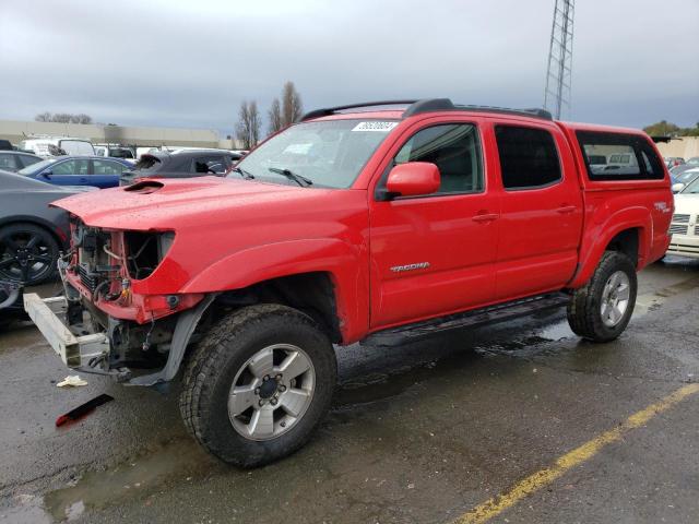 5TELU42N47Z379547 - 2007 TOYOTA TACOMA DOUBLE CAB RED photo 1