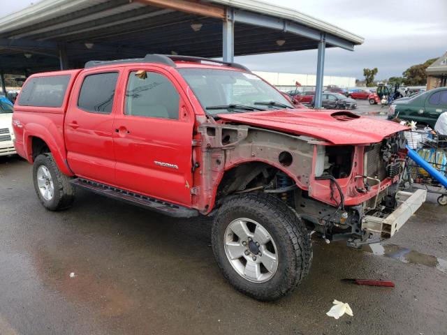 5TELU42N47Z379547 - 2007 TOYOTA TACOMA DOUBLE CAB RED photo 4