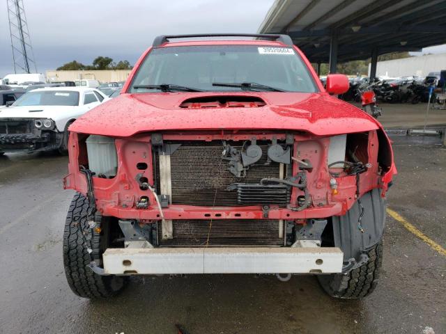 5TELU42N47Z379547 - 2007 TOYOTA TACOMA DOUBLE CAB RED photo 5