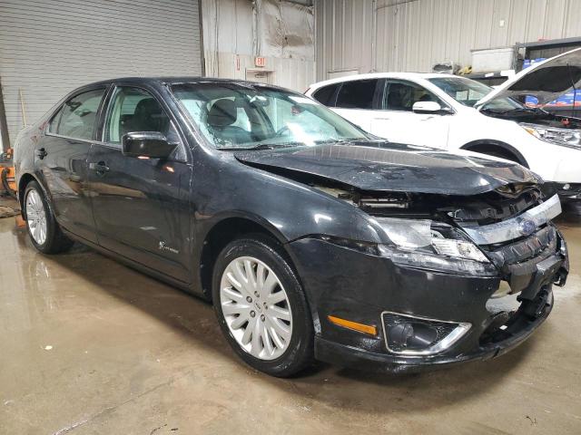 3FADP0L36AR110206 - 2010 FORD FUSION HYBRID BLACK photo 4