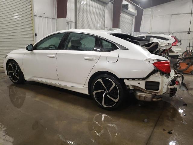 1HGCV1F36LA001112 - 2020 HONDA ACCORD SPORT WHITE photo 2