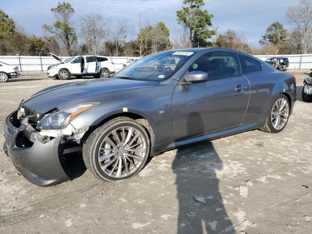 JN1CV6EK5FM871508 - 2015 INFINITI Q60 JOURNEY GRAY photo 1