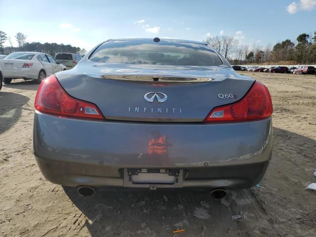 JN1CV6EK5FM871508 - 2015 INFINITI Q60 JOURNEY GRAY photo 6