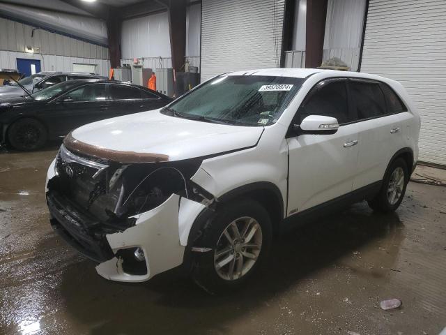 5XYKTCA64EG509871 - 2014 KIA SORENTO LX WHITE photo 1