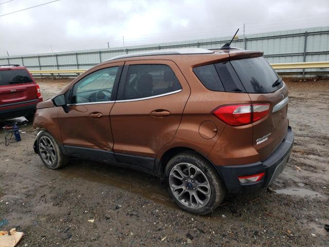 MAJ3P1VE9JC198165 - 2018 FORD ECOSPORT TITANIUM BROWN photo 2