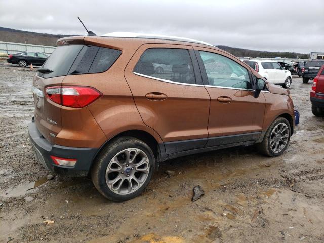 MAJ3P1VE9JC198165 - 2018 FORD ECOSPORT TITANIUM BROWN photo 3