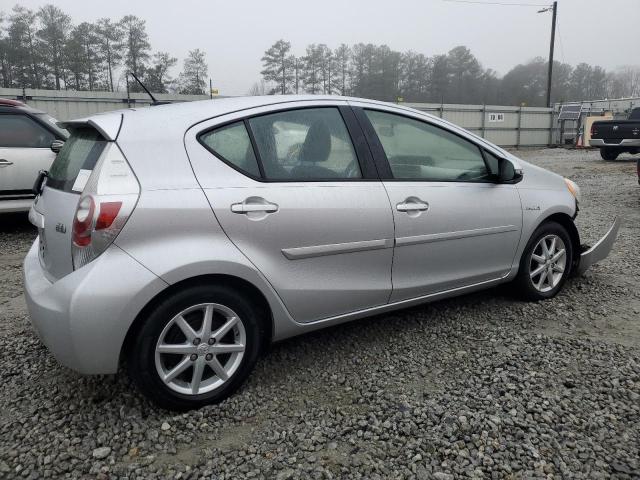 JTDKDTB36C1510079 - 2012 TOYOTA PRIUS C SILVER photo 3