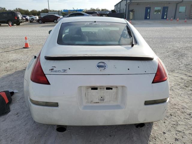 JN1AZ34E04T050678 - 2004 NISSAN 350Z COUPE WHITE photo 6