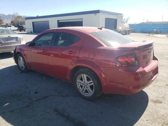 1C3CDZCB3CN194991 - 2012 DODGE AVENGER SX RED photo 2