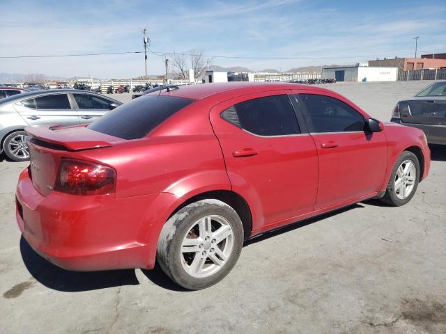 1C3CDZCB3CN194991 - 2012 DODGE AVENGER SX RED photo 3