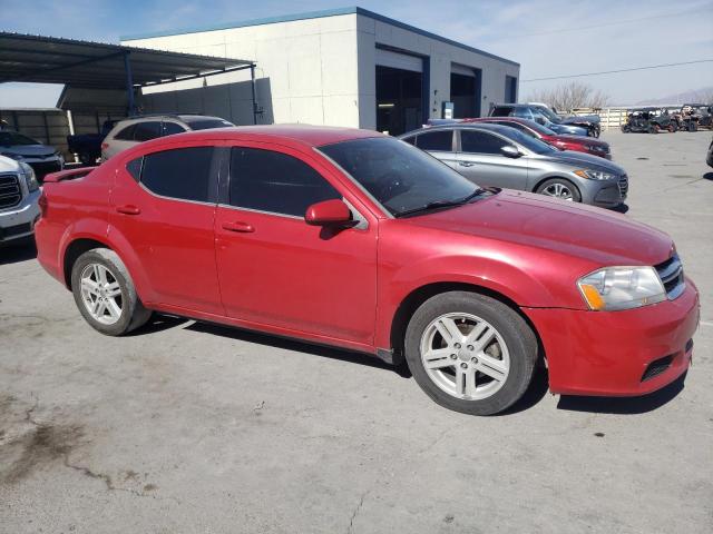 1C3CDZCB3CN194991 - 2012 DODGE AVENGER SX RED photo 4