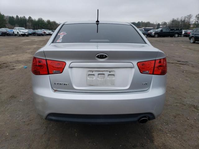 KNAFW4A34A5134164 - 2010 KIA FORTE SX SILVER photo 6