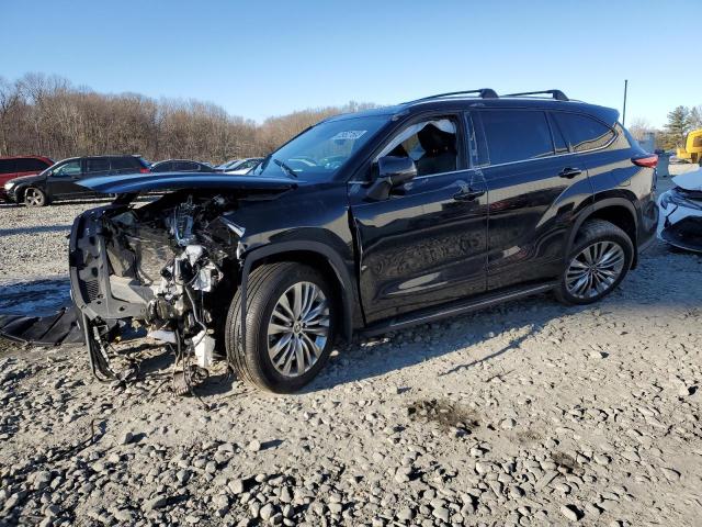 5TDFZRBH3NS205856 - 2022 TOYOTA HIGHLANDER PLATINUM BLACK photo 1