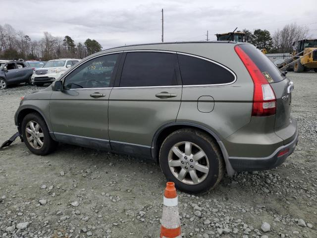 JHLRE48707C060678 - 2007 HONDA CR-V EXL GREEN photo 2