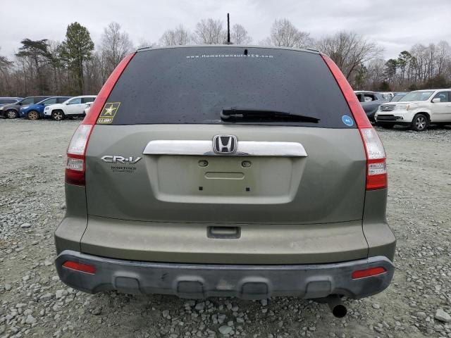 JHLRE48707C060678 - 2007 HONDA CR-V EXL GREEN photo 6