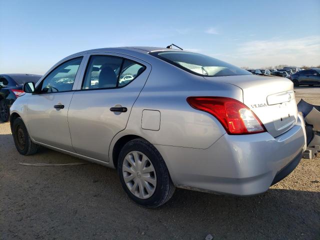 3N1CN7APXFL824167 - 2015 NISSAN VERSA S SILVER photo 2