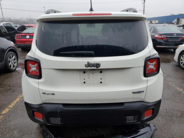 ZACCJBBT5GPD15894 - 2016 JEEP RENEGADE LATITUDE WHITE photo 6