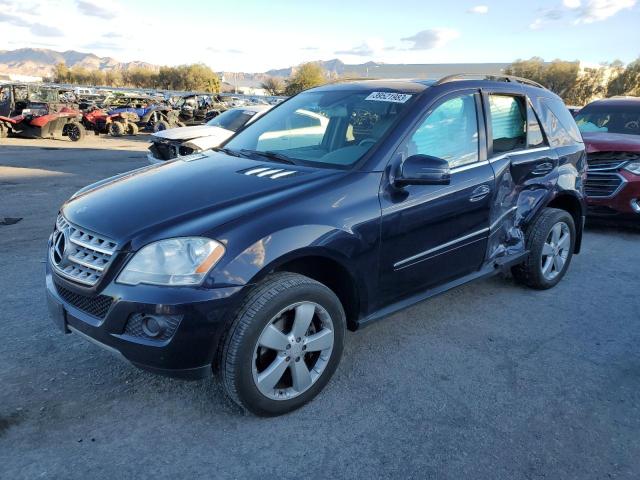 4JGBB8GB3BA634226 - 2011 MERCEDES-BENZ ML 350 4MATIC BLUE photo 1