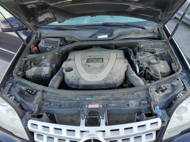 4JGBB8GB3BA634226 - 2011 MERCEDES-BENZ ML 350 4MATIC BLUE photo 11