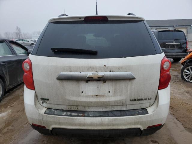 2GNALDEK4C6147373 - 2012 CHEVROLET EQUINOX LT WHITE photo 6