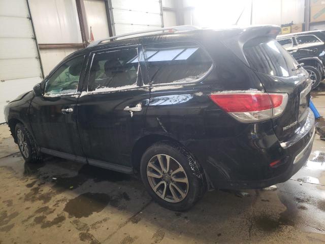 5N1AR2MM6EC603197 - 2014 NISSAN PATHFINDER S BLACK photo 2