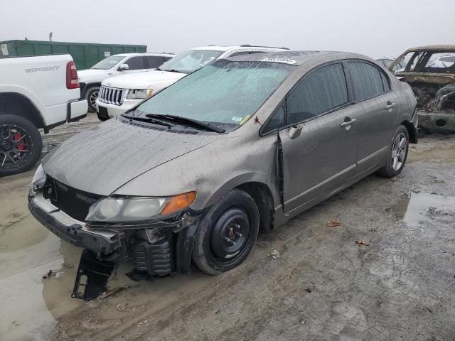 1HGFA168X6L105258 - 2006 HONDA CIVIC EX GRAY photo 1