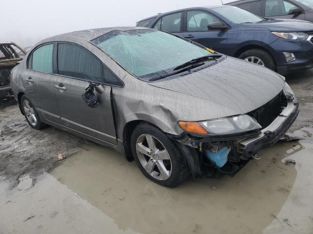 1HGFA168X6L105258 - 2006 HONDA CIVIC EX GRAY photo 4