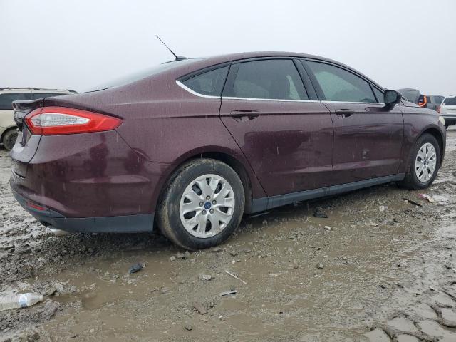 3FA6P0G79DR149611 - 2013 FORD FUSION S BURGUNDY photo 3