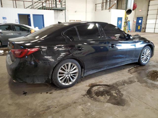 JN1EV7AR1LM256306 - 2020 INFINITI Q50 PURE BLACK photo 3