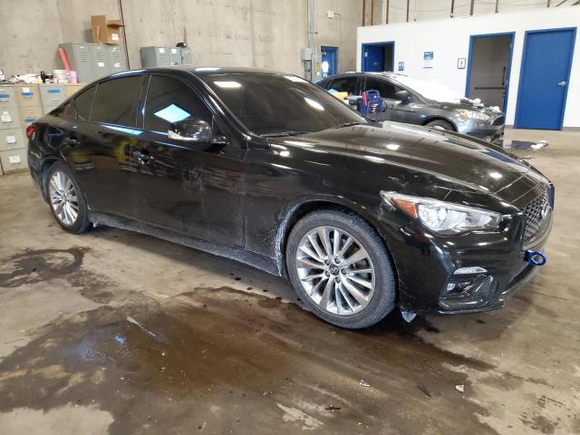 JN1EV7AR1LM256306 - 2020 INFINITI Q50 PURE BLACK photo 4