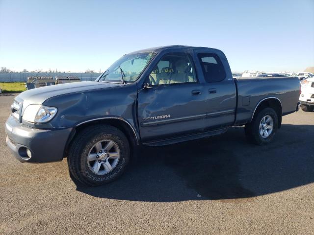 5TBRT34186S472223 - 2006 TOYOTA TUNDRA ACCESS CAB SR5 BLUE photo 1