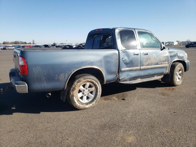 5TBRT34186S472223 - 2006 TOYOTA TUNDRA ACCESS CAB SR5 BLUE photo 3