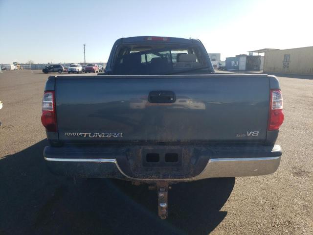 5TBRT34186S472223 - 2006 TOYOTA TUNDRA ACCESS CAB SR5 BLUE photo 6