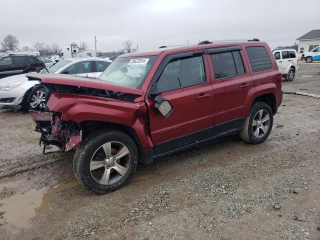 1C4NJRFB6GD814706 - 2016 JEEP PATRIOT LATITUDE BURGUNDY photo 1