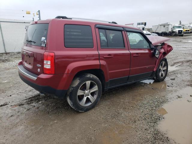 1C4NJRFB6GD814706 - 2016 JEEP PATRIOT LATITUDE BURGUNDY photo 3